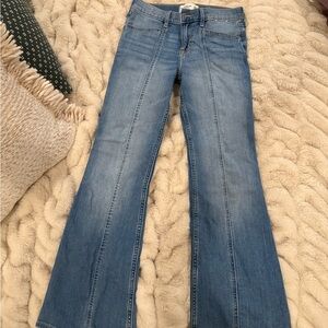 Abercrombie Kids High Rise Flare Jeans